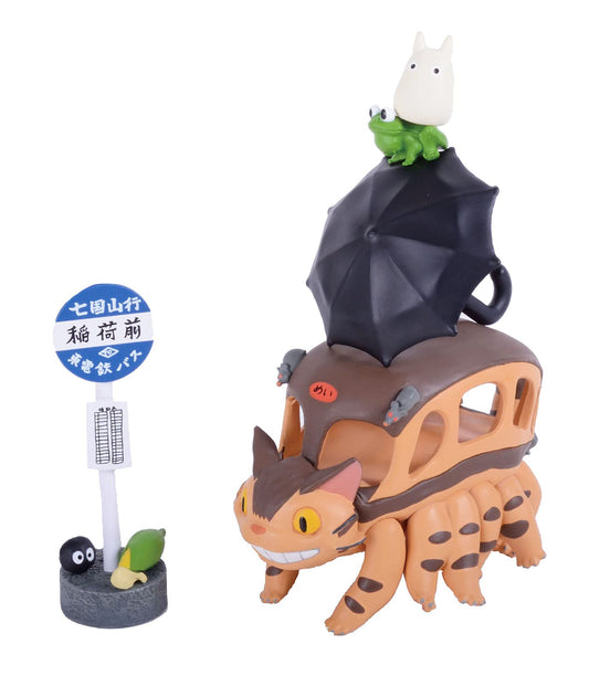Ensky Nosechara Catbus stackable figure for desktop display and collection