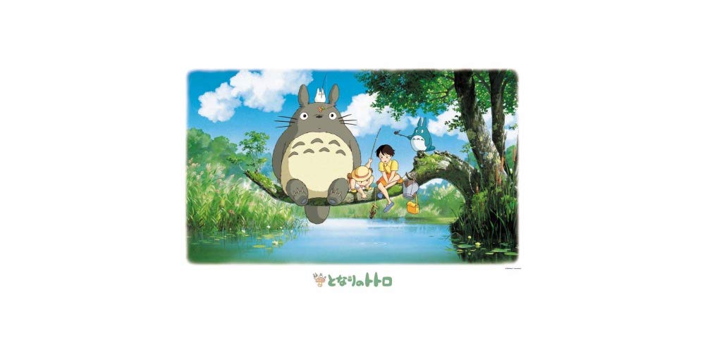 Ensky My Neighbor Totoro fishing puzzle, 1000 pieces, ideal for family bonding and mindful focus