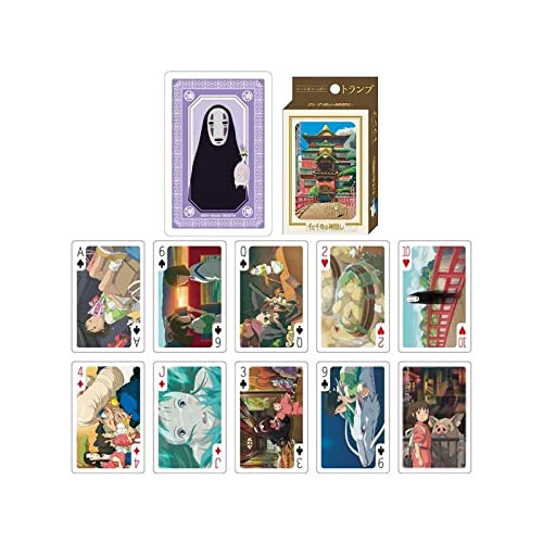 Ensky Spirited Away scene 03 card, joker artwork featuring a movie poster for dramatic flair.