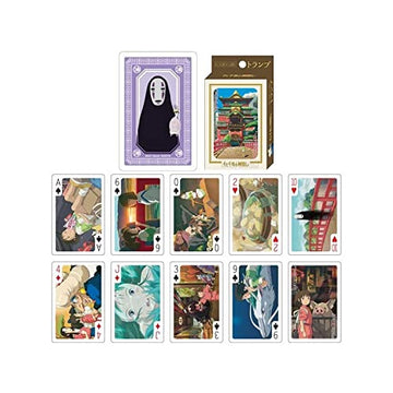 Ensky Spirited Away scene 03 card, joker artwork featuring a movie poster for dramatic flair.