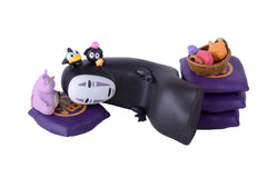 Ensky Spirited Away Soot Sprite Nosechara stack figure for cute display.