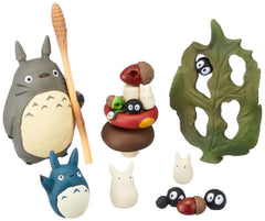 Ensky Totoro assortment figures offer a stackable display for playful shelf setups.