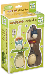 Ensky Totoro characters collection provides a colorful desk display.