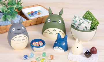 Ensky Totoro nesting dolls dust bunny completing the set