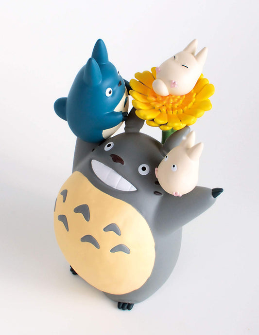 Ensky Totoro nosechara medium figure perfect for shelf display.