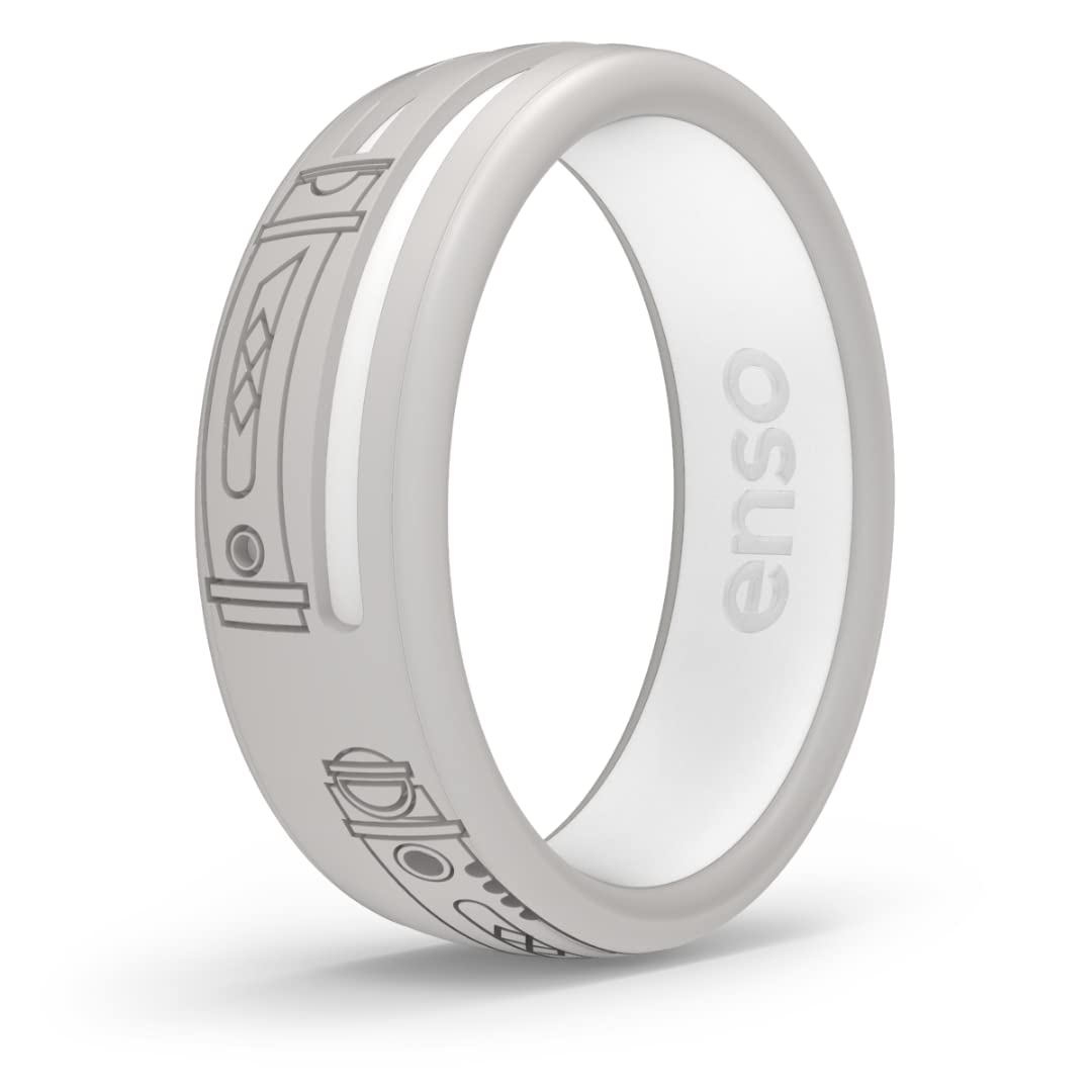 Enso Rings Star Wars dualtone lightsaber ring with Ahsoka Tano for daily comfort.