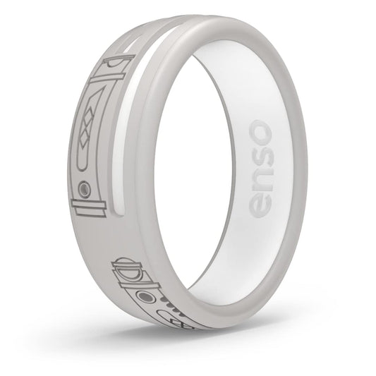 Enso Rings Star Wars dualtone lightsaber ring with Ahsoka Tano for daily comfort.