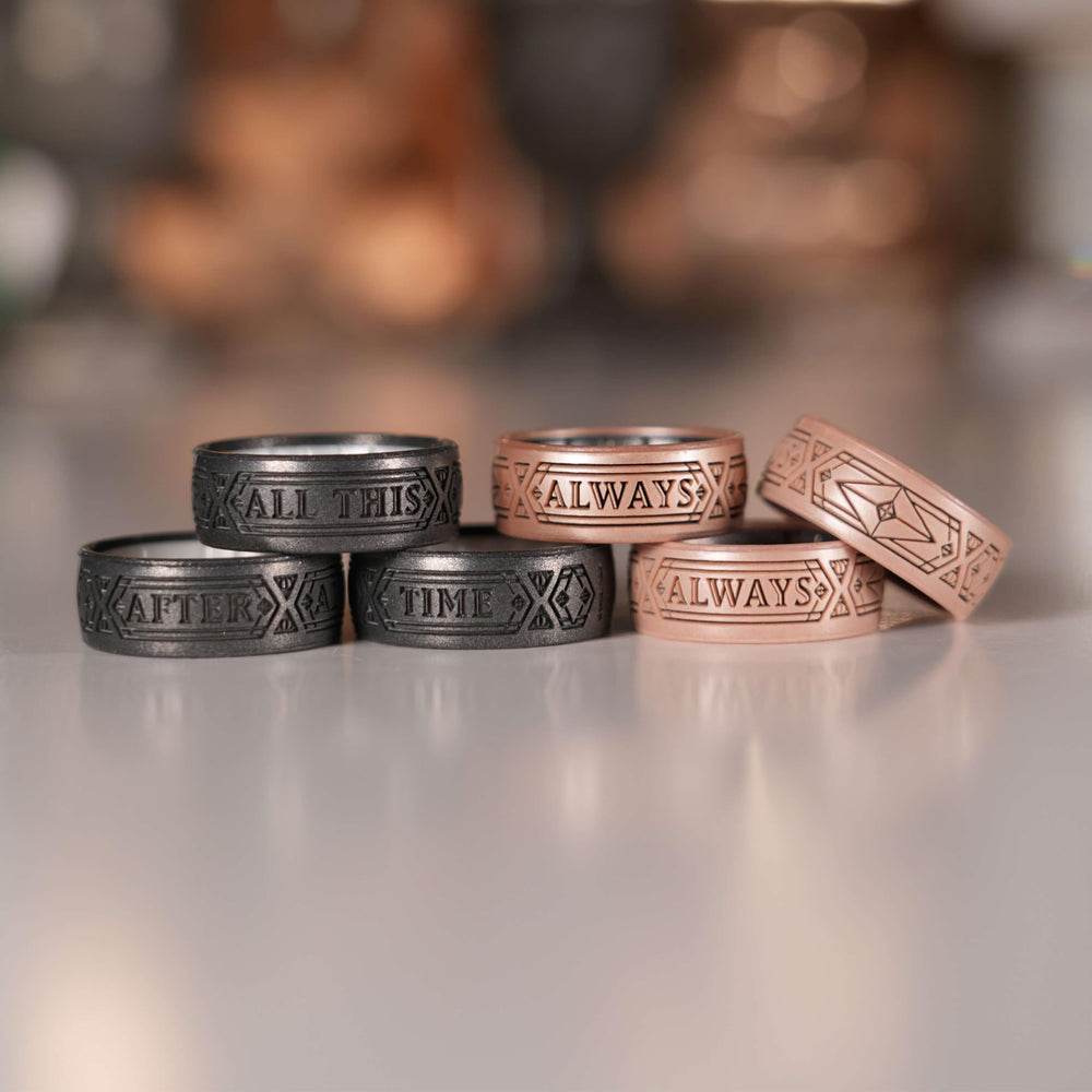 Enso Rings Wizarding World anti-ring-avulsion silicone ring protects hands.
