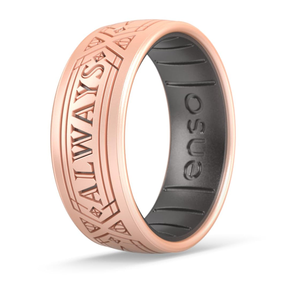 Enso Rings Wizarding World band for everyday wear inspired by Hogwarts houses.
