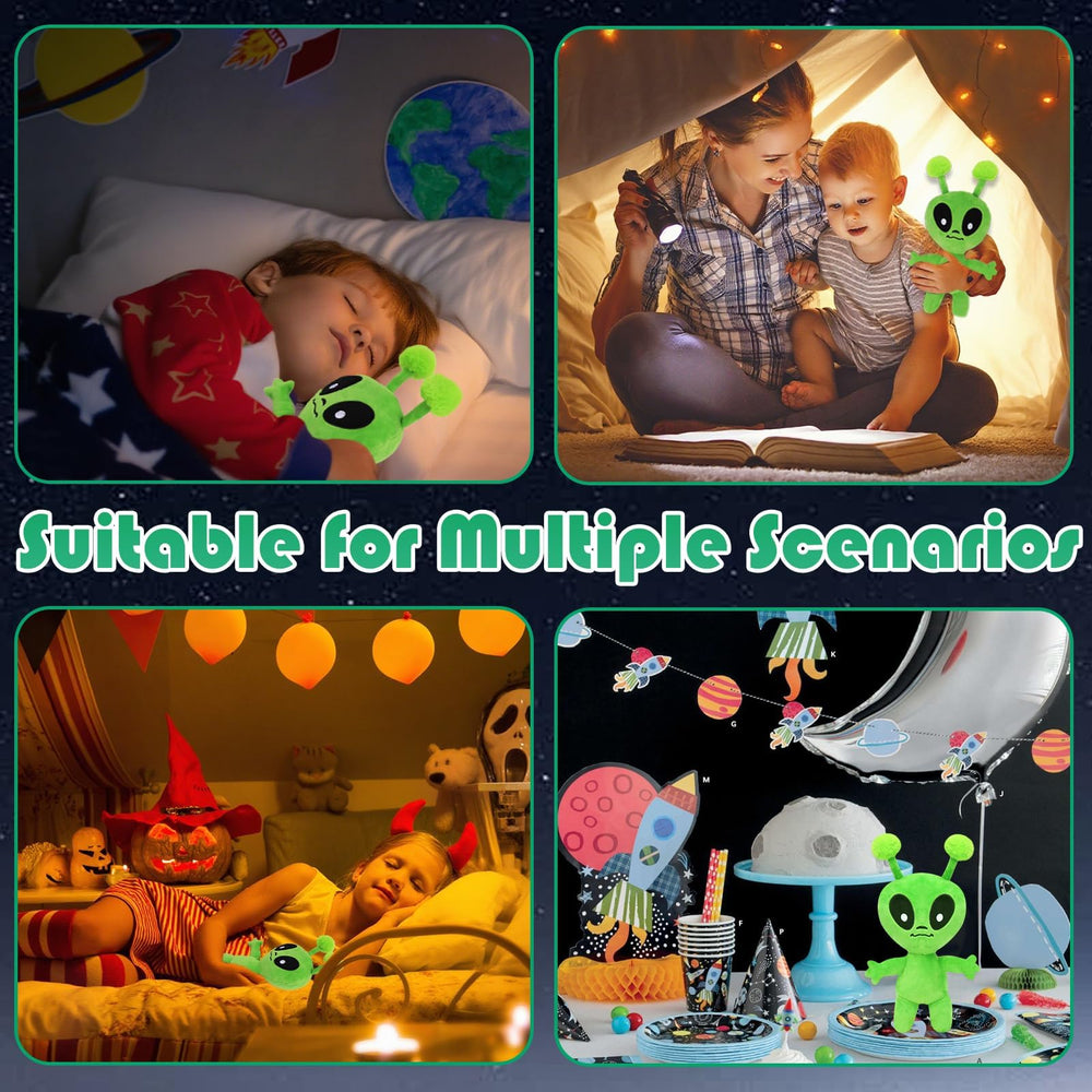 Huggable pillow alternative, Entallor alien plush