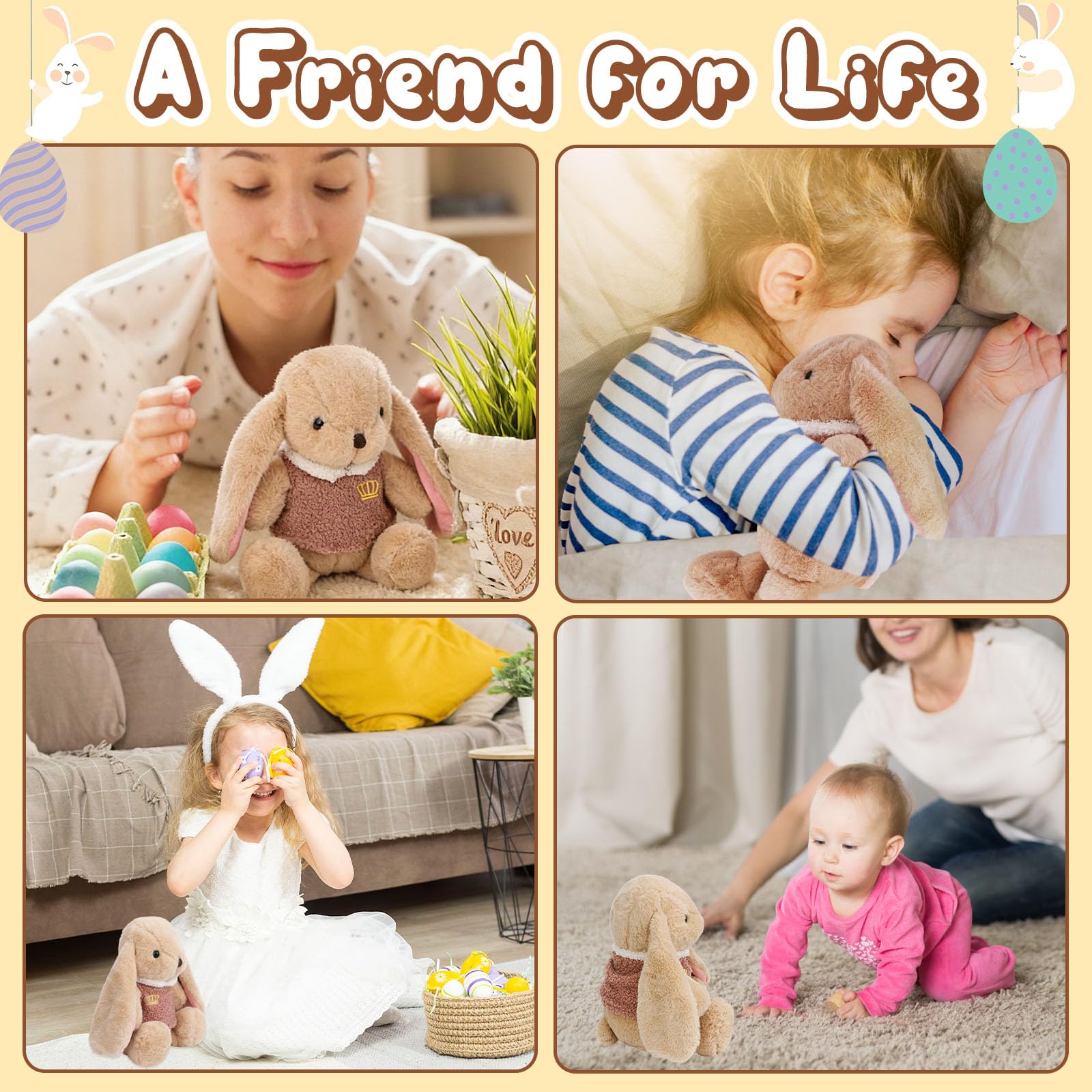 Entallor imaginative play bunny for kids supporting creative storytelling