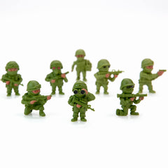 Entervending army men front-row figures for dynamic imaginative play and storytelling