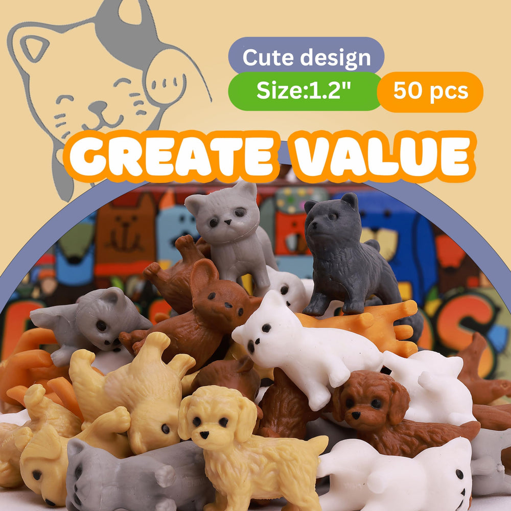 Entervending small animal toy bulk—colorful figures for classroom activities and games.