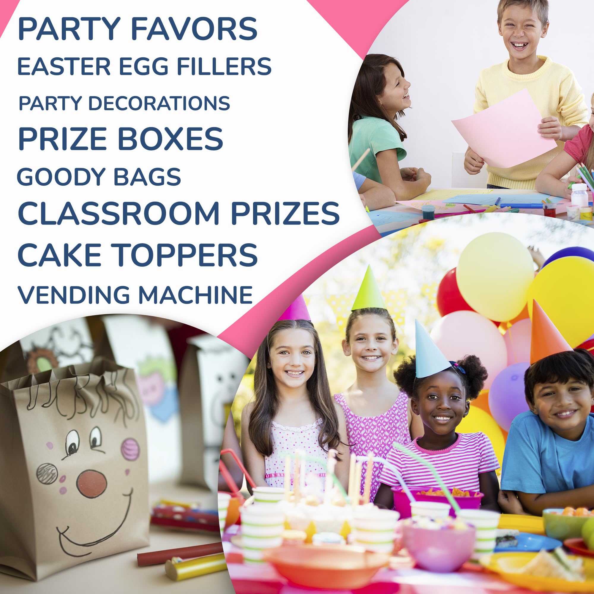 Entervending Unicorn Poop mini toy with green face for festive rewards.