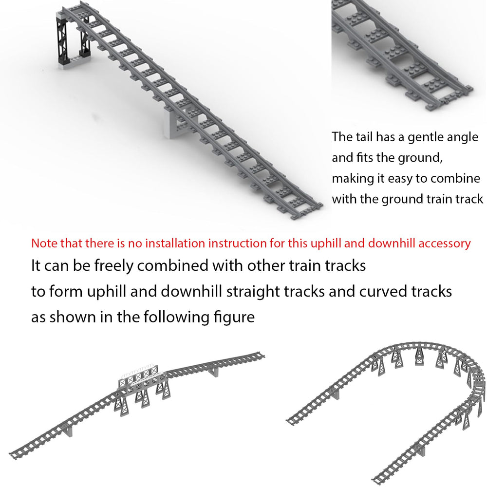 Enttgo circular track system highlights smooth curves for seamless trains