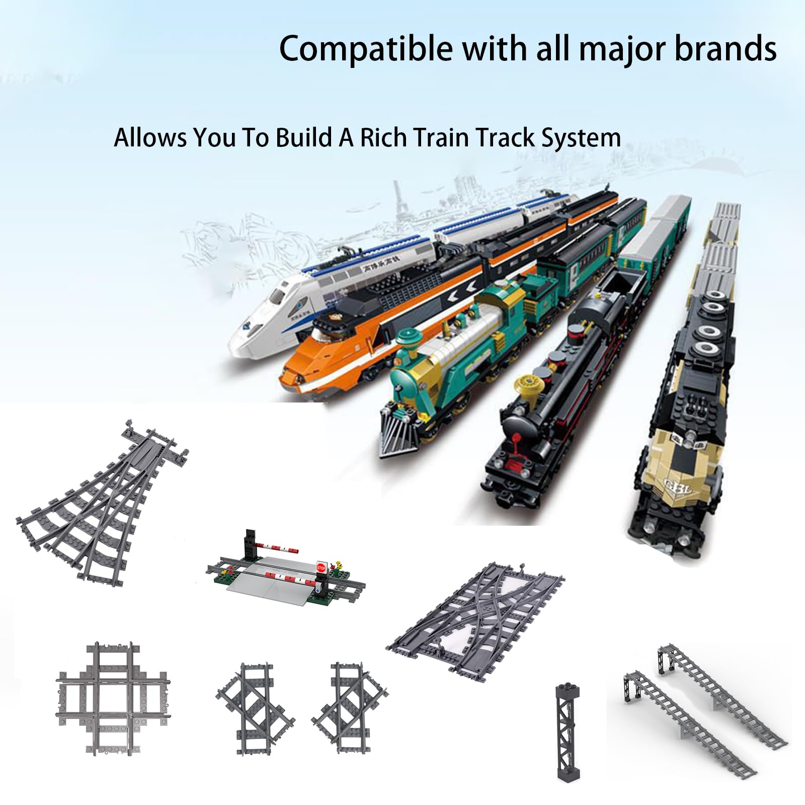 Enttgo train railings and support frames illustrate sturdy edges for safe layouts