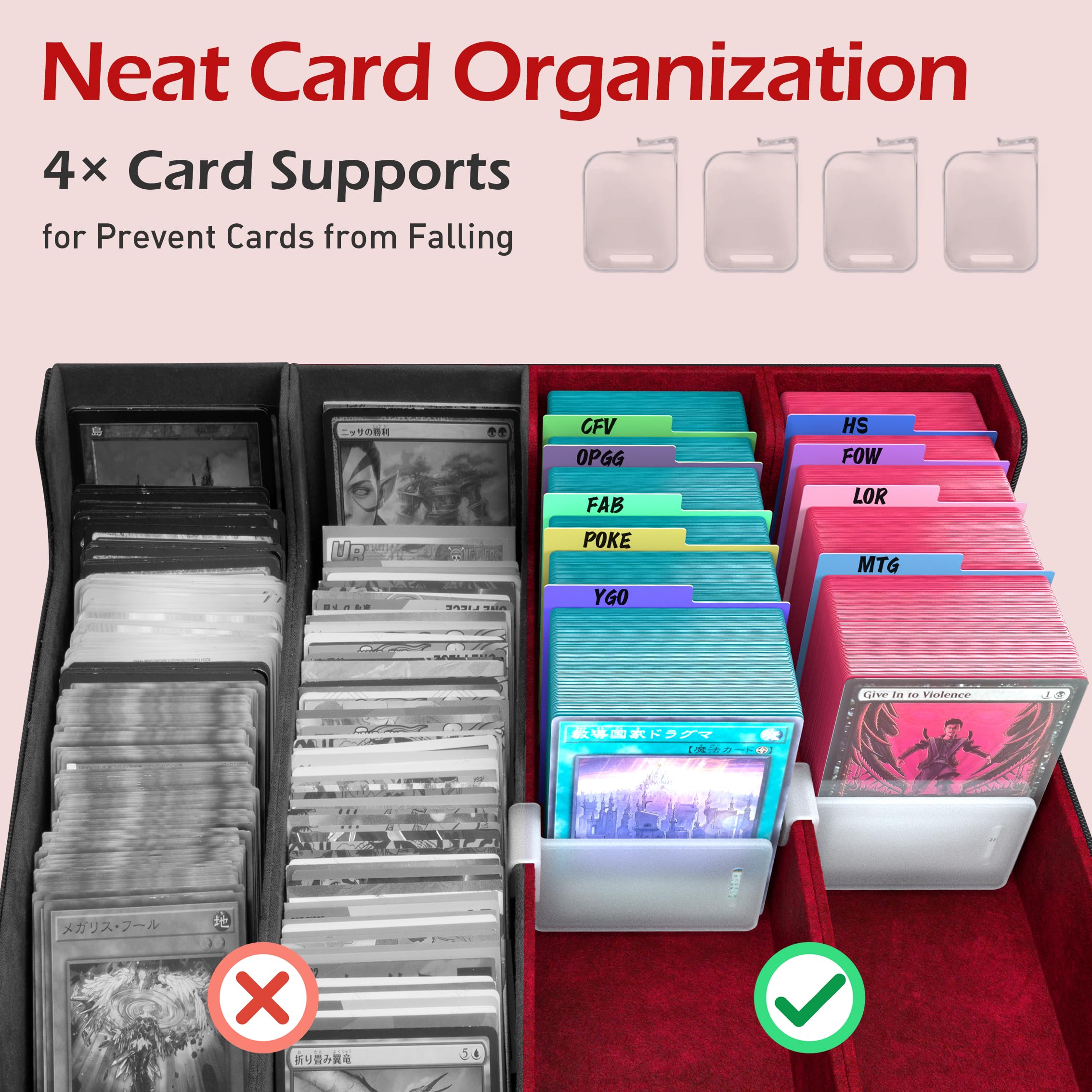 ENTUMO soft liner provides gentle protection for cards