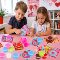 Envotek child-safe materials designed for mess-free squish, roll, and twist activities.