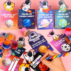 Envotek class exchange cards for classroom Valentine swaps