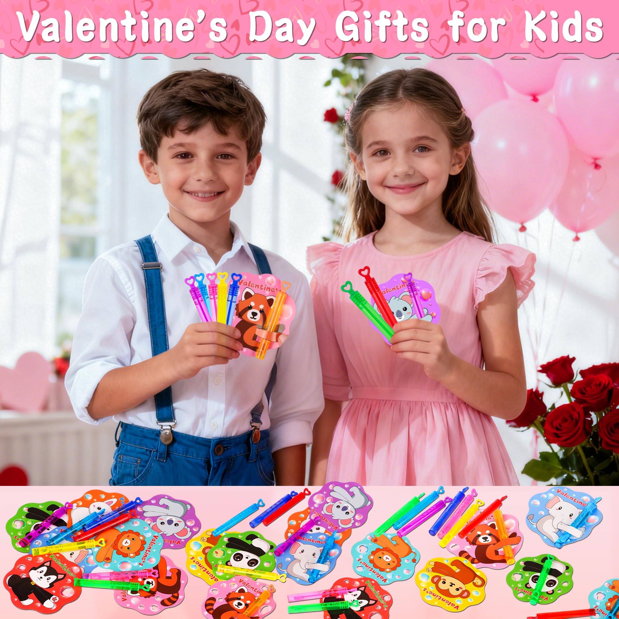 Envotek classroom set supports easy, mess-free card exchanges and joyful celebrations.