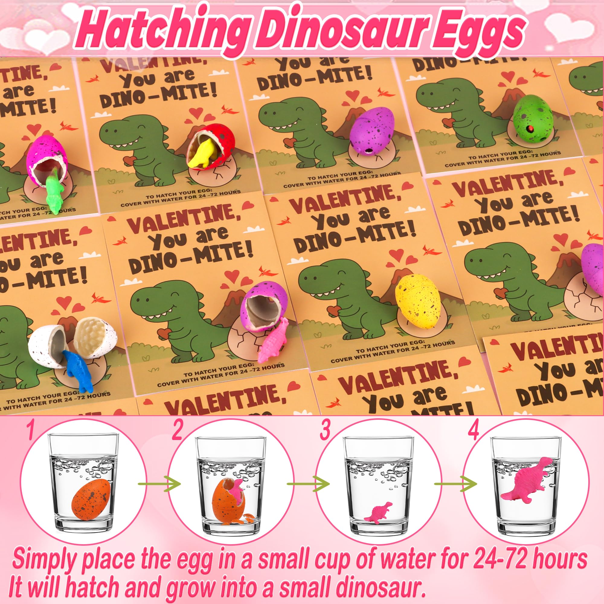 Envotek dino egg hatching process demonstration image