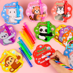 Envotek heart-shaped bubble wands measure 4.2 inches for easy grip by little hands.