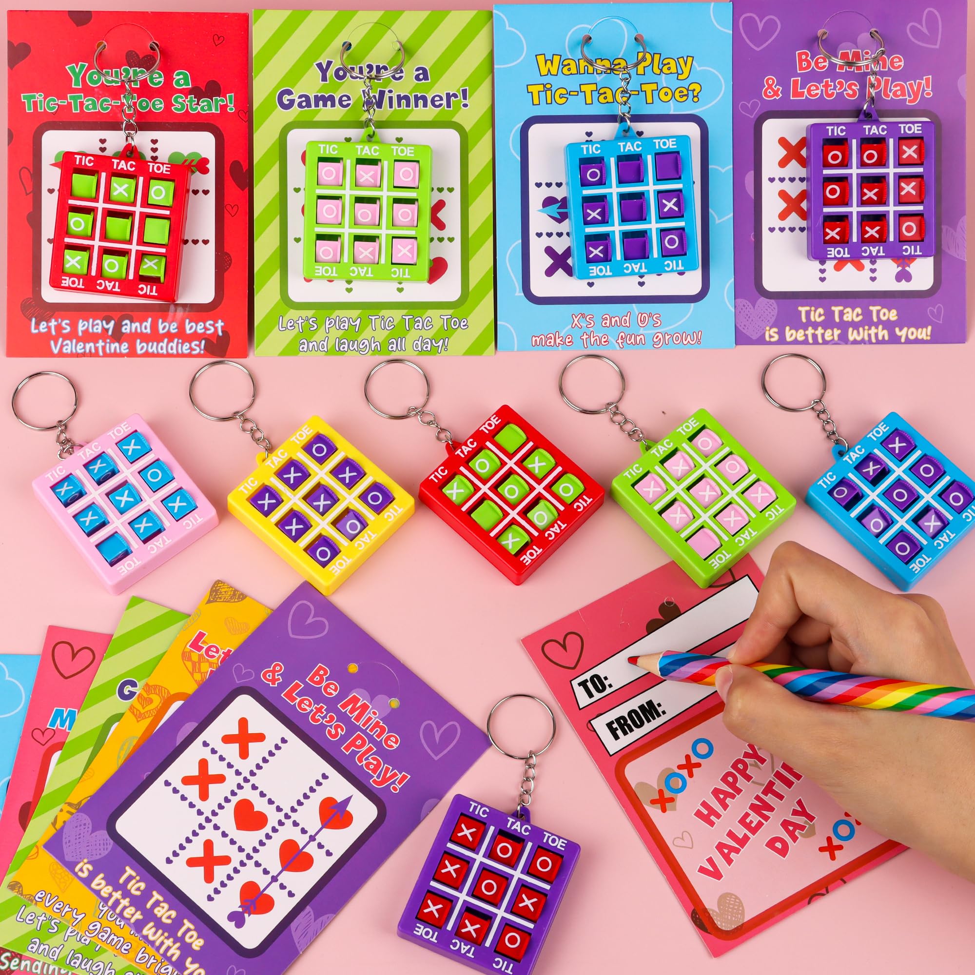 Envotek lightweight portable keychains clip on backpacks for on-the-go fun.