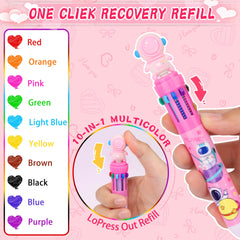 Envotek lightweight retractable pens designed for school on-the-go use.