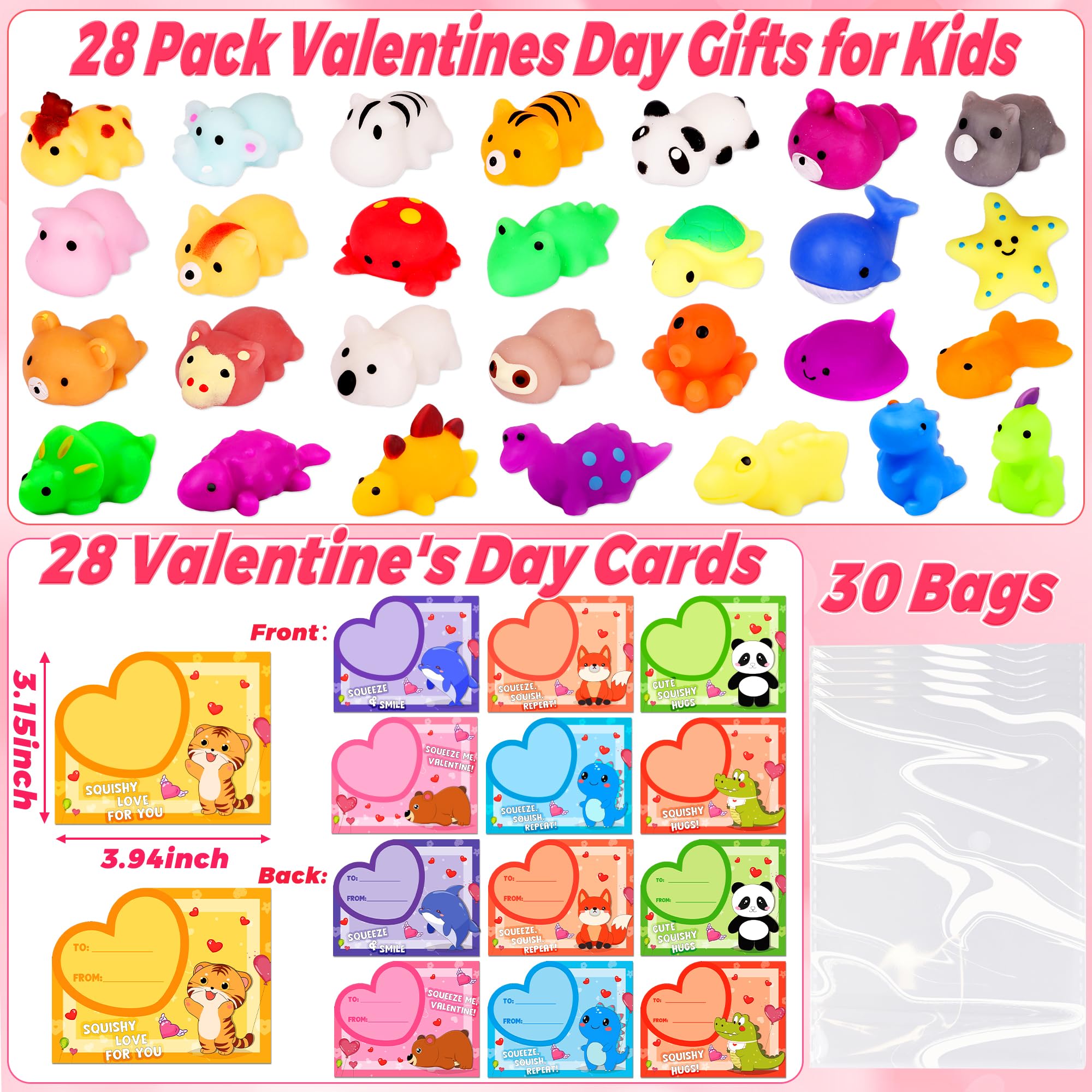 Envotek mochi squishy toys in assorted shapes for tactile sensory play and sharing