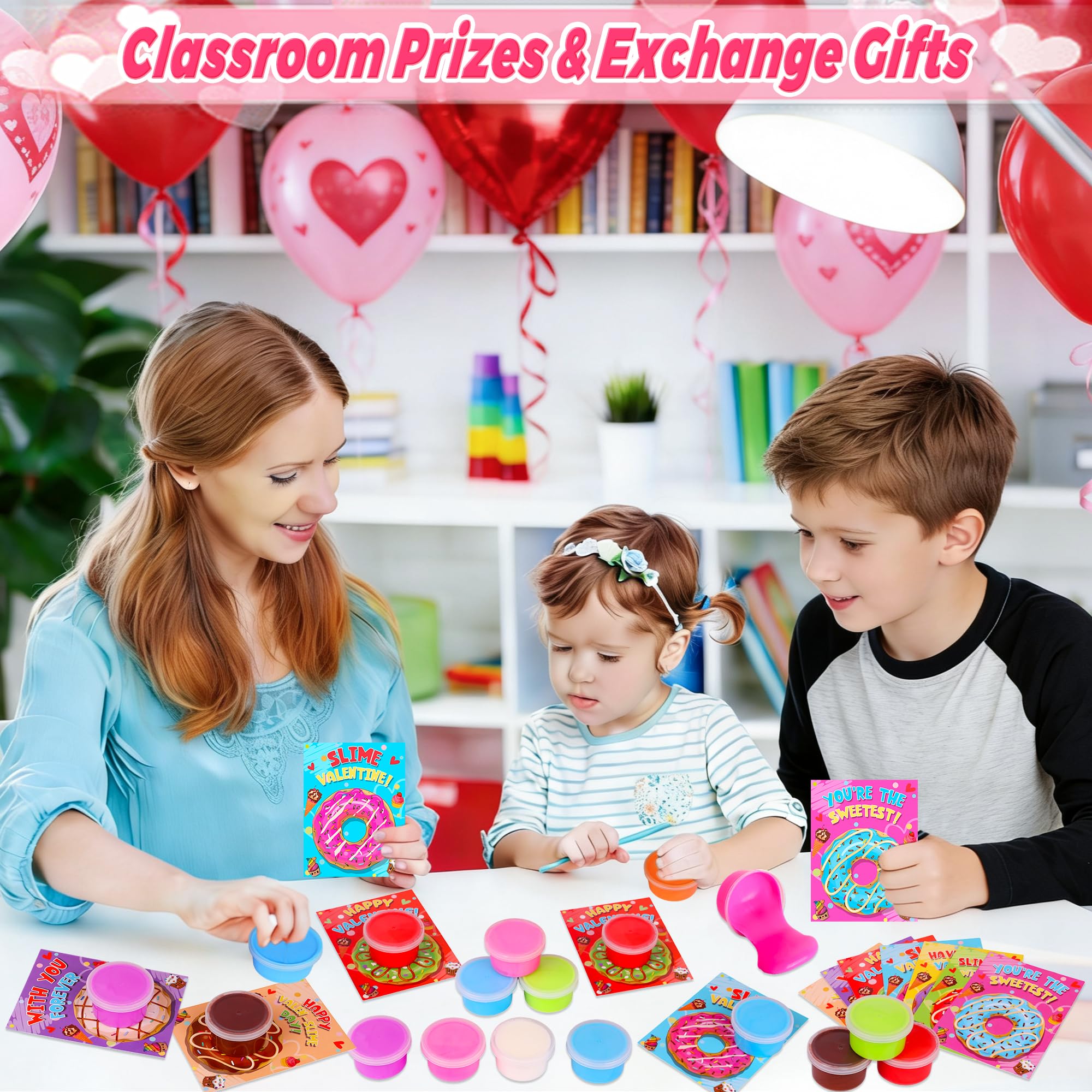 Envotek kit supports school Valentine celebrations with interactive activities.