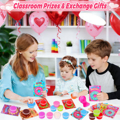 Envotek kit supports school Valentine celebrations with interactive activities.