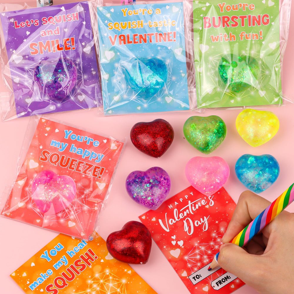 Envotek heart-shaped squeeze balls are non-toxic, BPA-free, and durable for daily use.