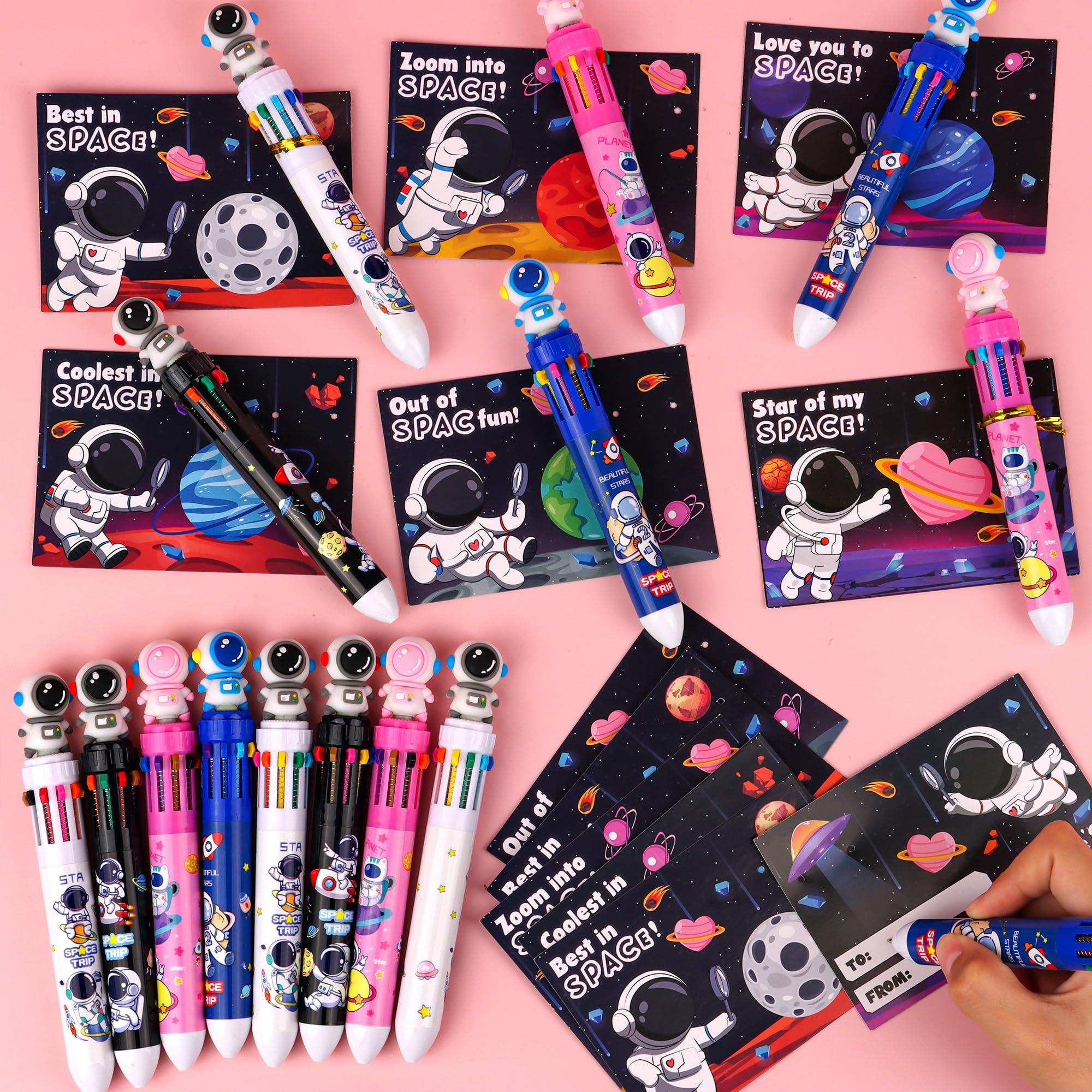 Envotek ten-in-one color pens offering vibrant writing and doodling options.