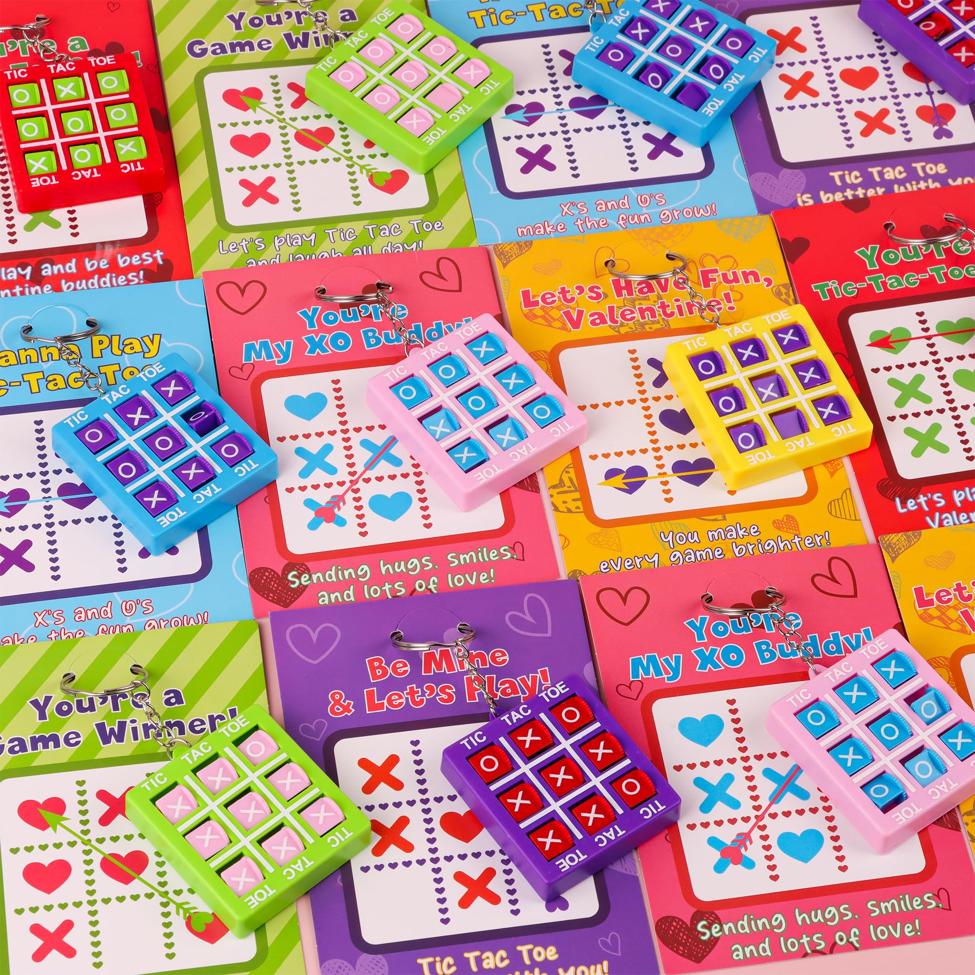 Envotek tic-tac-toe keychain play enhances social interaction during celebrations.