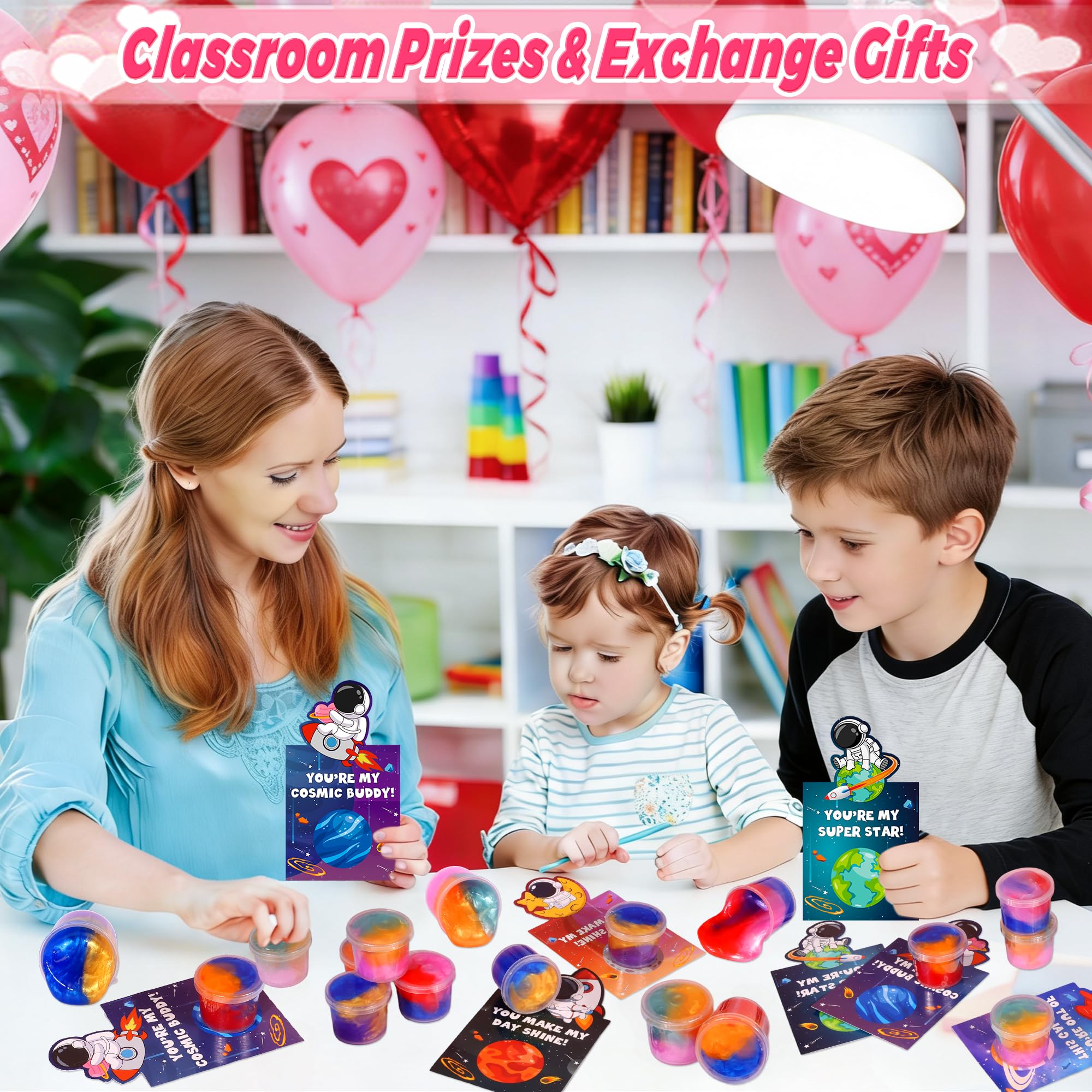 Envotek Valentine party favors for kids in school settings