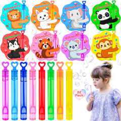 Envotek Valentines bubble wands 32-pack shown for classroom exchanges and festive color ideas.