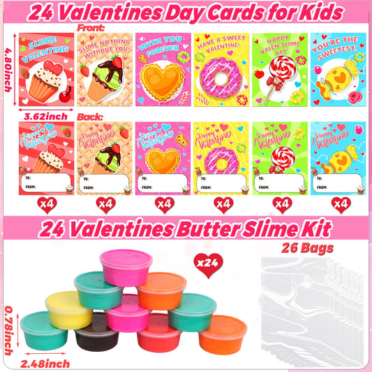 Envotek butter slime kit close-up of pastel textures ideal for kids play.