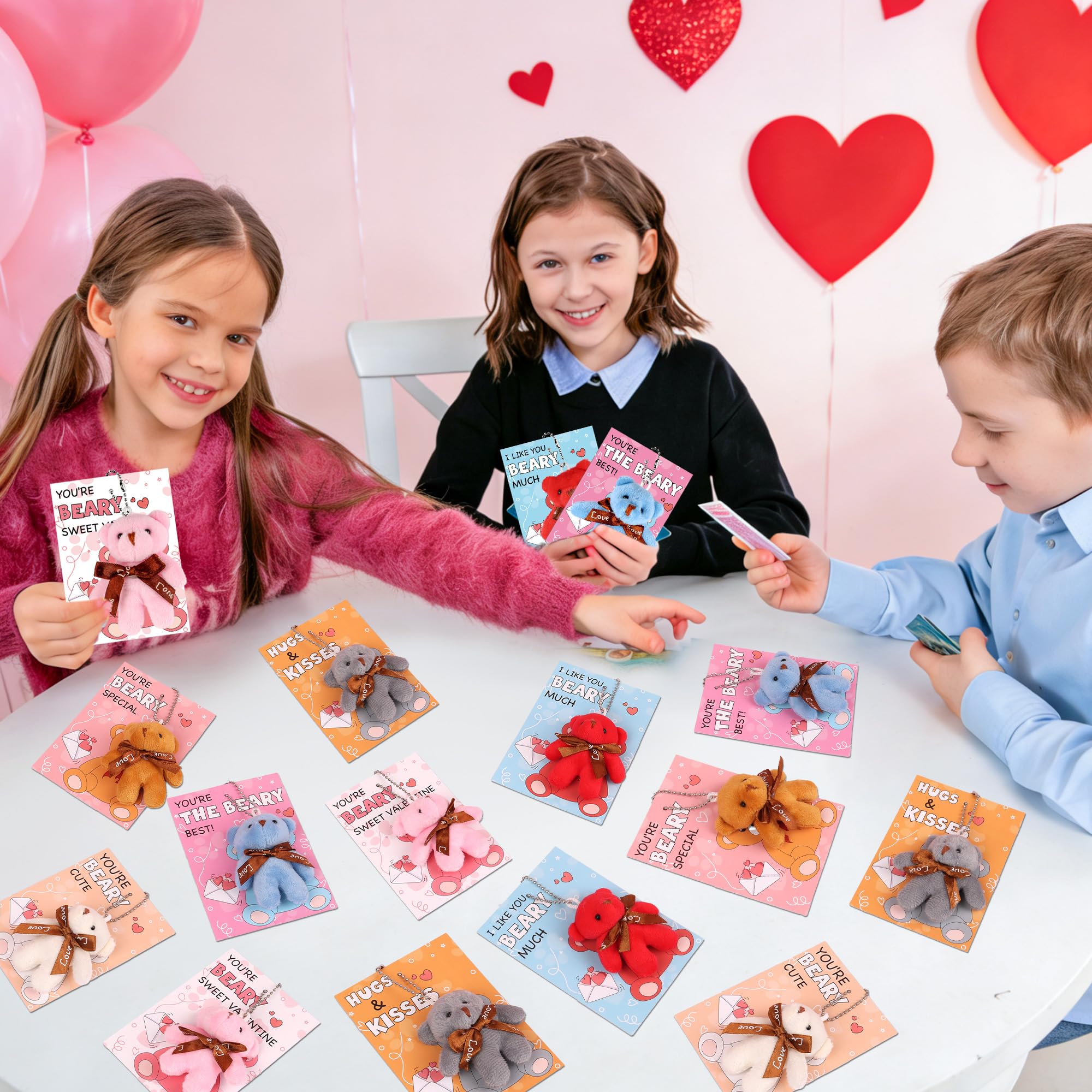 Envotek classroom exchange setup simplifies Valentine day activities.