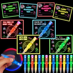 Envotek valentines classroom gifts 24-pack with cards for kids parties and exchanges.
