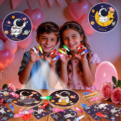 Envotek classroom gift pack includes 28 light-up cards and ties for teachers.
