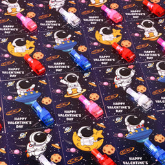 Envotek finger lights fit securely in cards for bright fun during Valentine’s.