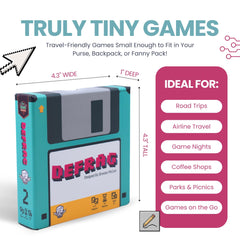Envy Born Games Defrag mini-game series for on-the-go fun.