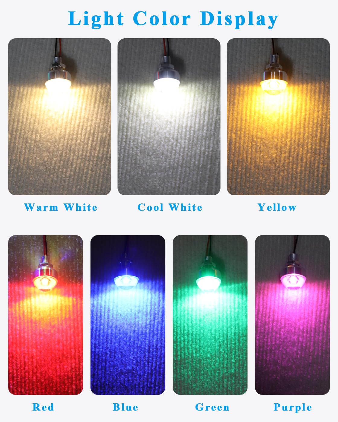 enwant battery holder lighting kit with switch, compact and easy to install