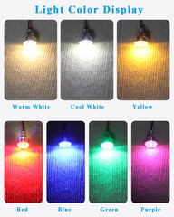 enwant battery holder lighting kit with switch, compact and easy to install
