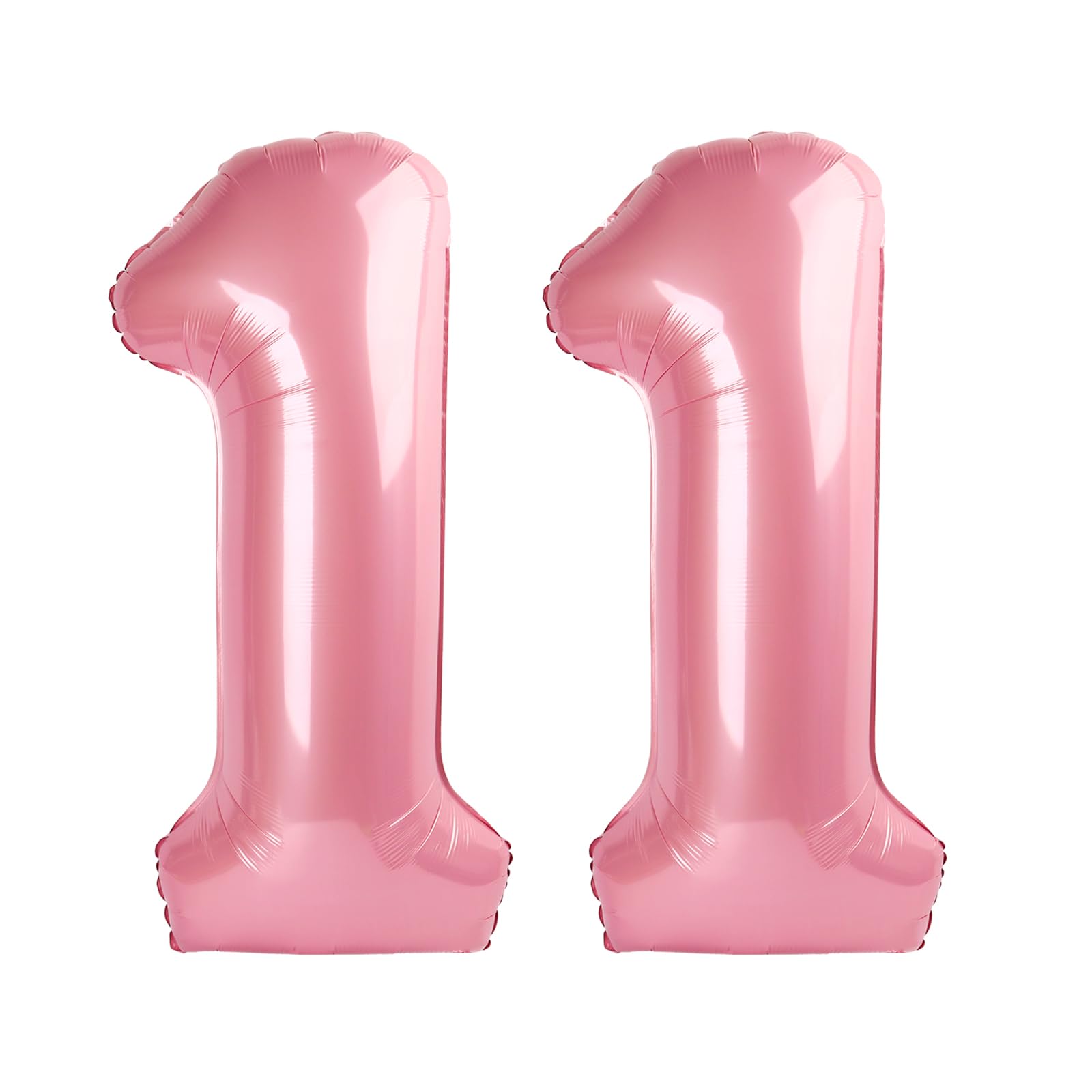 Enyeopd 11-balloon pink 40inch—eye-catching birthday centerpiece with bold color.