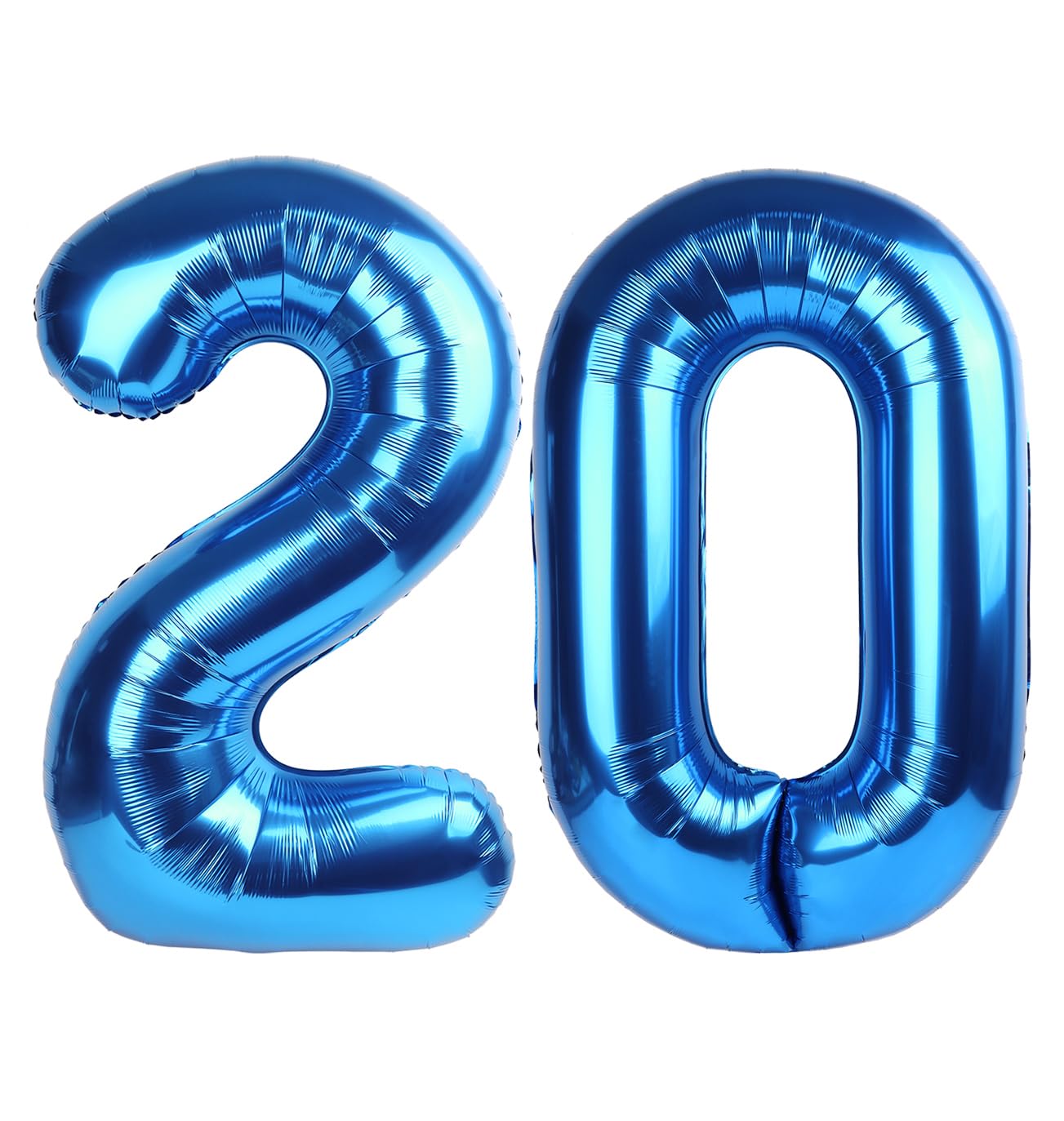 Enyeopd 40-inch dark blue number balloon for bold birthday decor.