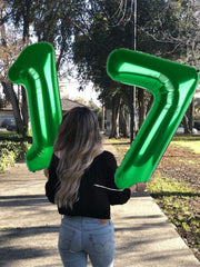 Enyeopd 40-inch numbers set up easily for quick party transforms