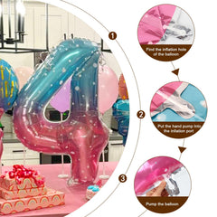 Enyeopd white-gold ensemble balloon adds elegant vibe to weddings