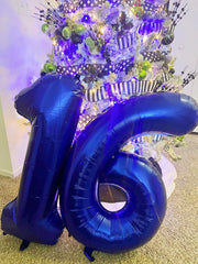 Enyeopd colorful number balloons package for versatile themes