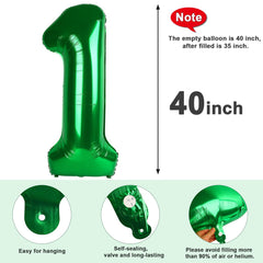 Enyeopd multi-event number balloons decorate birthdays, anniversaries, graduations.
